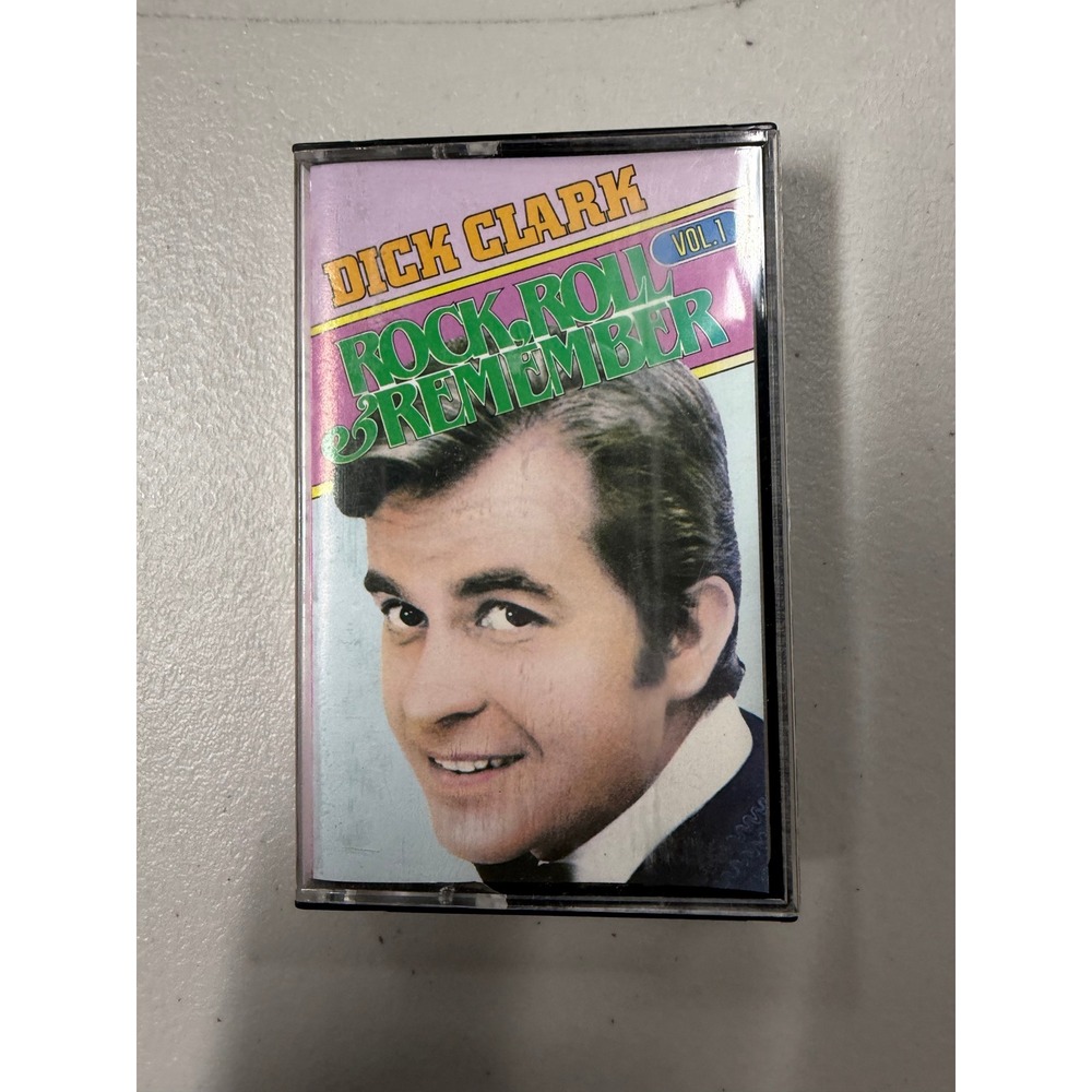 Vtg 1983 Dick‎ Clark Rock Roll & Remember Vol 1 Cassette CBS Various Artists Pop
